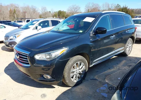 2013 Infiniti Jx35 from USA, damaged, VIN 5N1AL0MM5DC330015